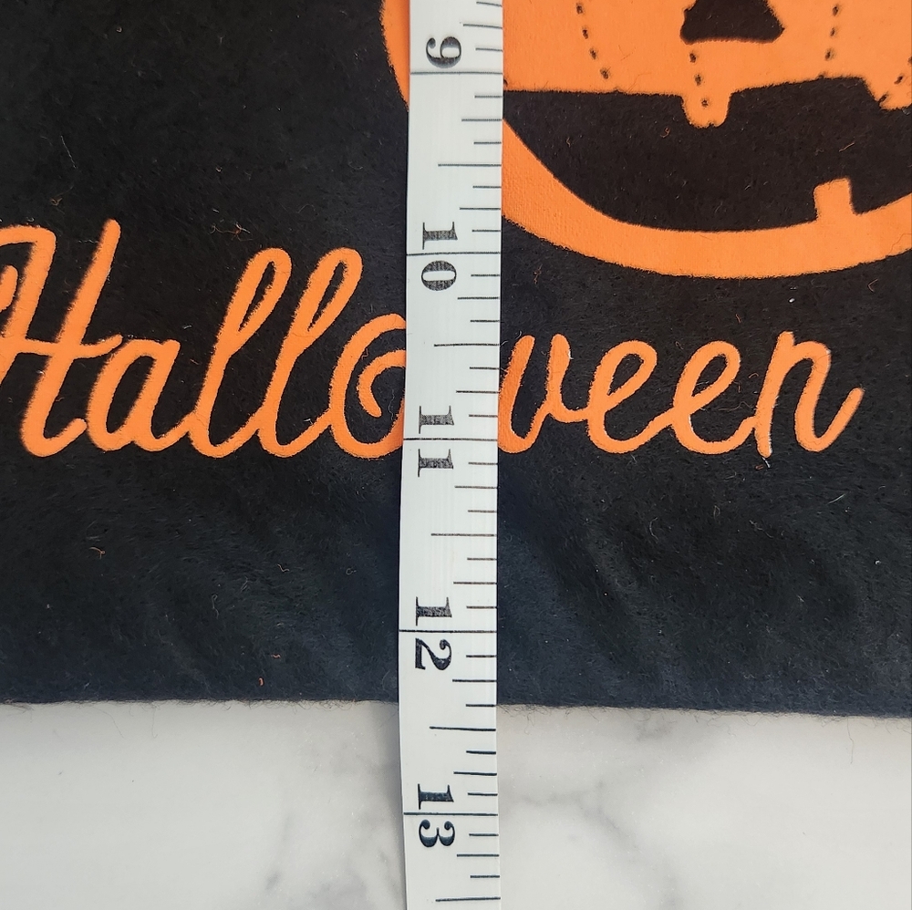 Halloween Pumpkin Black Tote Bag - Picture 8 of 9